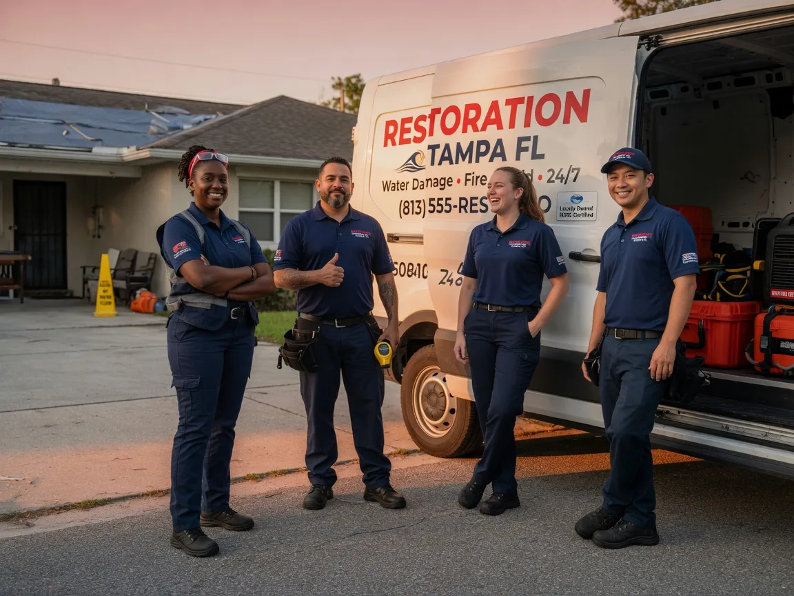Water Damage Restoration company in Jasper, AR
